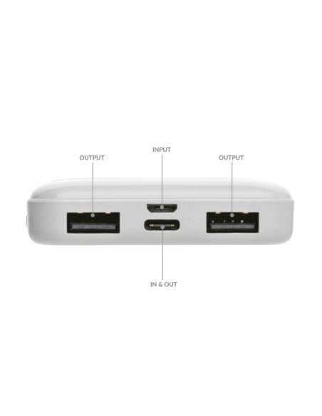 Powerbank da 5.000 mAh in plastica riciclata RCS